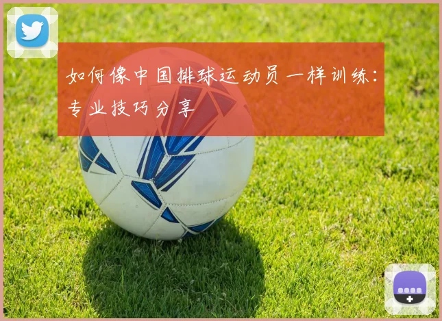 如何像中国排球运动员一样训练：专业技巧分享
